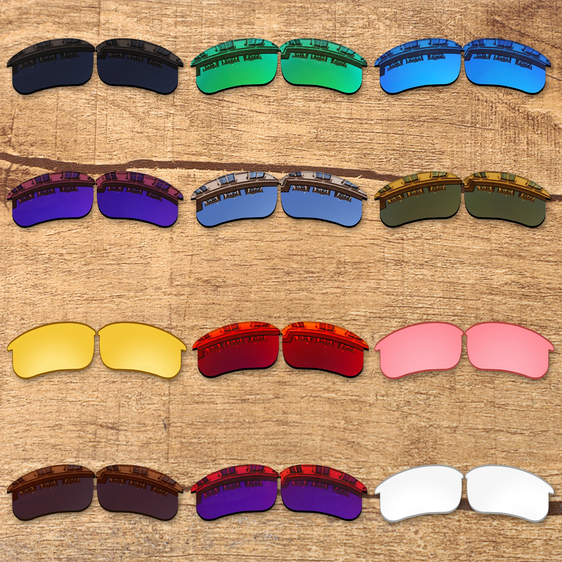 

Vonxyz 20+ Color Choices Polarized Replacement Lenses + Nose Pads for-Bose Tempo Frame Varieties