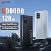 120W High Capacity Power Bank 500000mAh Fast Charger Portable Battery With Digital Display Powerbank For iPhone Samsung Xiaomi 1