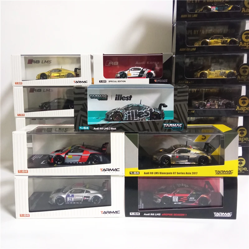

Tarmac Works 1:64 for Audi R8 Series Limited Edition Metal Model Toy Gift