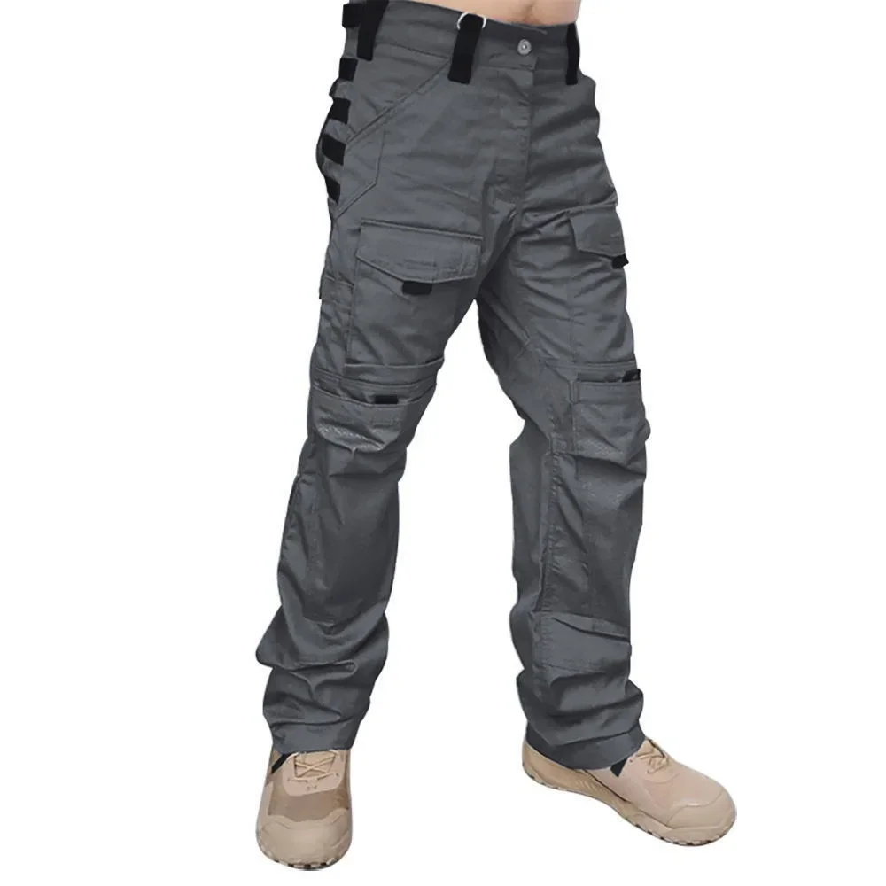 Outdoor Tactical Pants Frog Design Waterproof Hiking Mountain Climbing Military Uniform