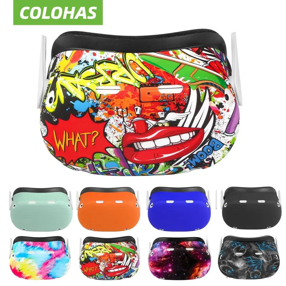 VR 헤드셋 셸 케이스, 오큘러스 퀘스트 2 용, 실리콘 보호 커버, 스크래치 방지 케이스, 메타 퀘스트 2 용, VR 액세서리 