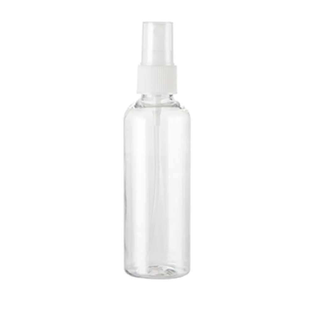 5pcs/pack 60ml transparency Refillable Plastic Portable Spray Perfume bottle with white color pump sprayer 1000ml transparency