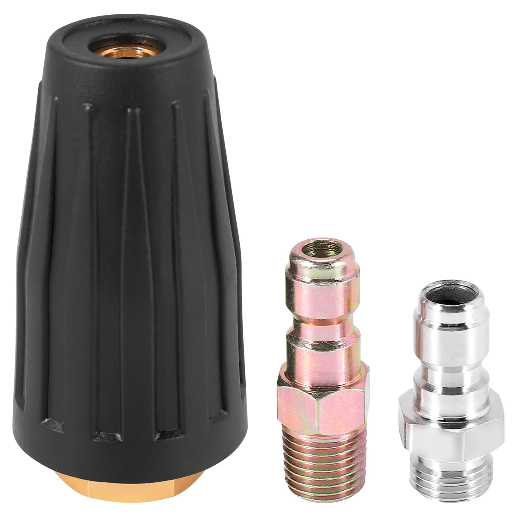 

Вращающаяся турбо-насадка для мойки высокого давления, универсальная для горячей и холодной воды, 3000 Psi, 3,0 отверстия, 3,0 Gpm с 1/4 дюймовым