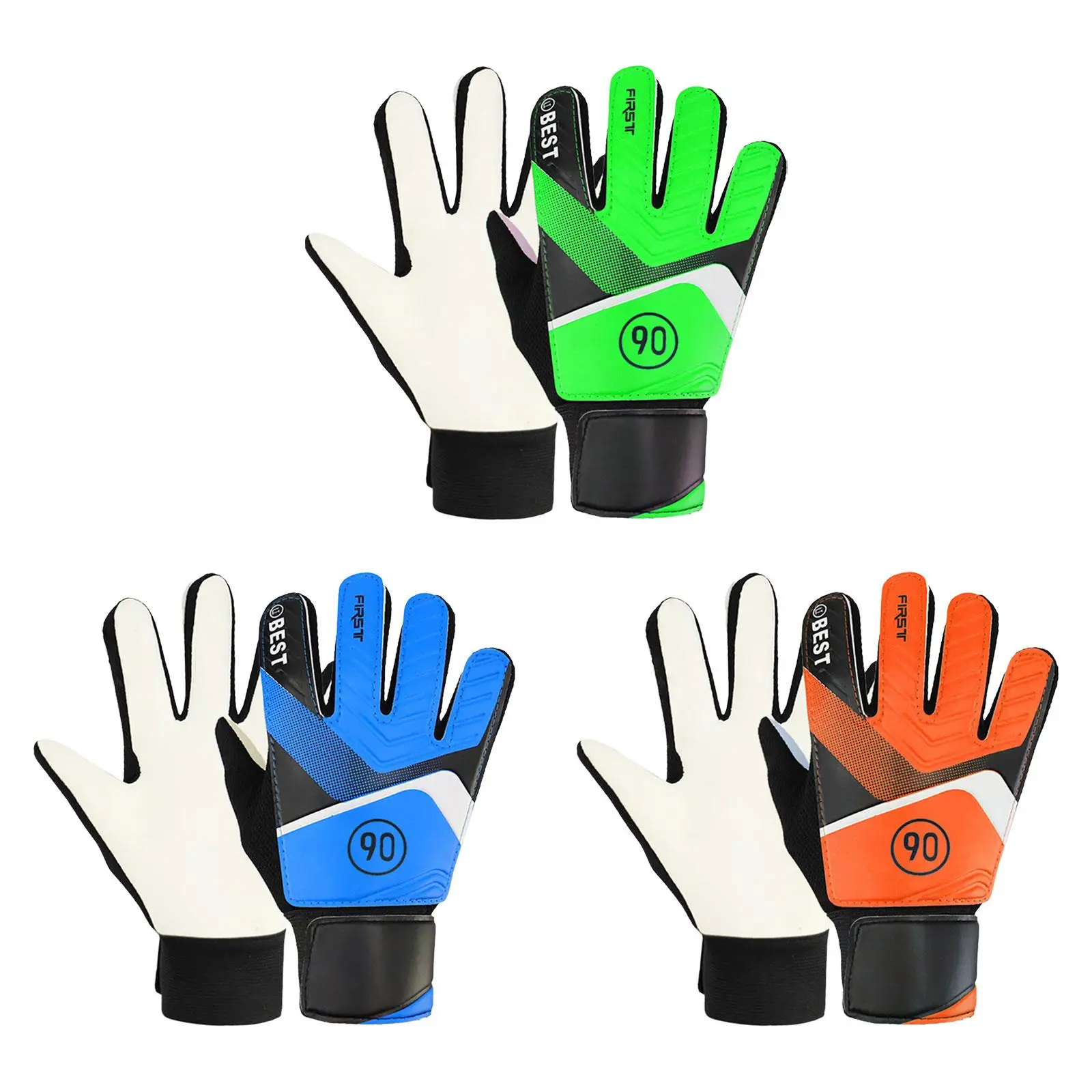 

Football Goalkeeper Gloves Thickened Breathable Nonslip Anticollision Latex