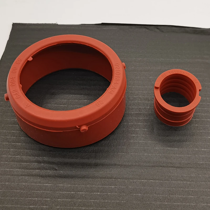 2 Pezzi Guarnizioni Aspirazione Turbo - Ricambio Gomma 6420940580 Per Mercedes E AMG