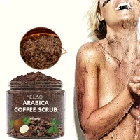 MELAO Arabica Coffee Scrub - All Natural Exfoliating Body Scrub for Skin Care Dead Sea Salt and Arabica Coffee Moisturizing 2