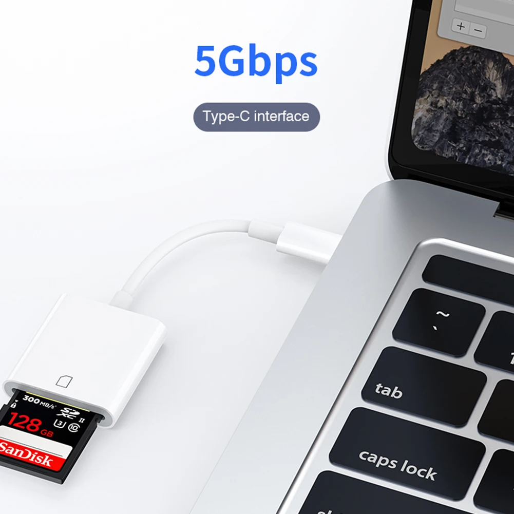 Card Reader For iPhone Card Reader Memory Card Adapter 8Pin To SD Camera Reader Data Converter OTG Cable for iPhone 14 13 12 11 Pro Max