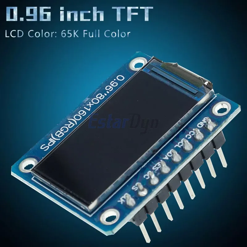 TFT Display 0.96 inch HD 65K For Arduio