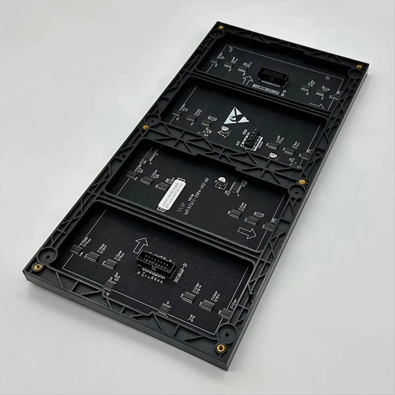4Pcs P5 실내 LED 스크린 패널 64X32 LED 디스플레이 모듈 16 스캔 풀 컬러 LED 전자 스크린 디스플레이 320X160mm-A86Z