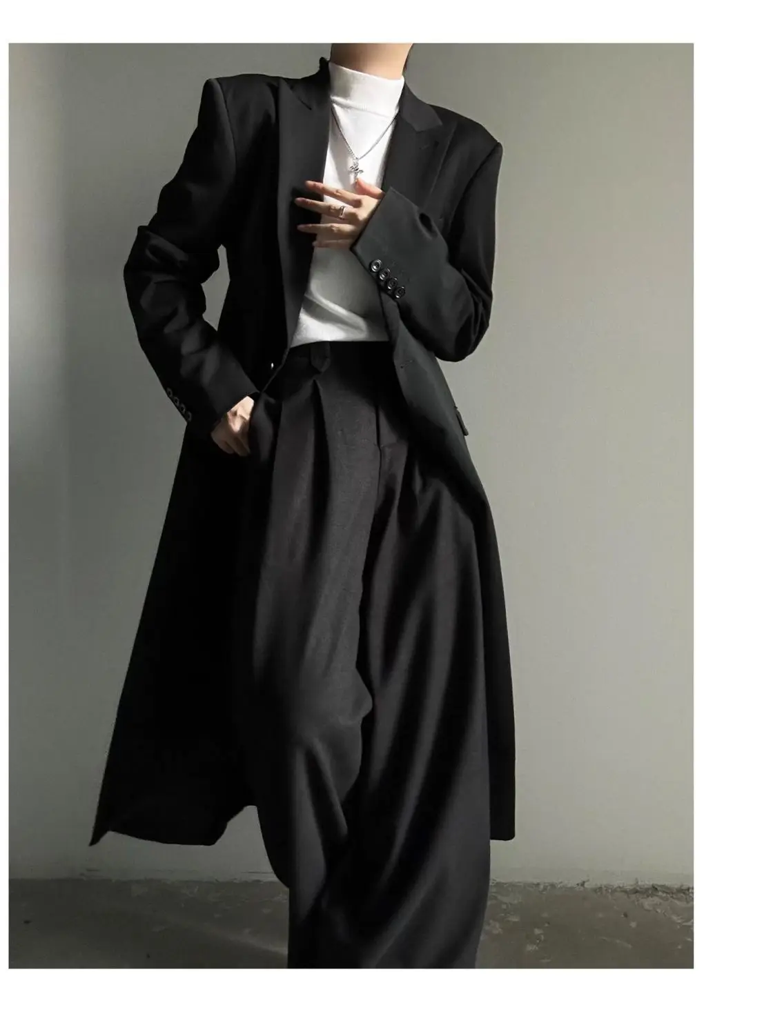 Trench Coat Elegant Mens Silk Overfit Summer Reflective Printed Parents Cosplay Coats Chinese Epaulets White Vacation Fishing BF - 5