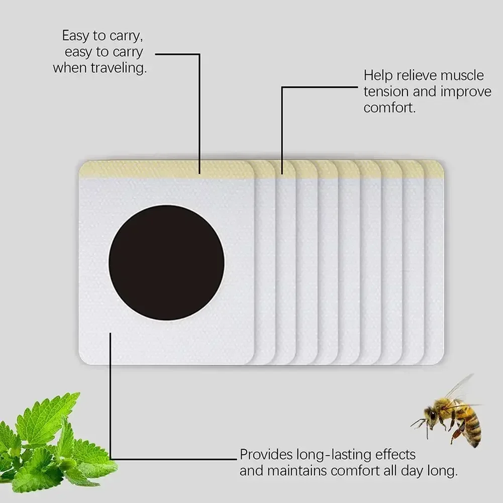 Weight Loss Patch Bee Weight Loss Belly Patch Fast Burning Fat Detox Navel Sticker Dampness-Evil Removal Improve Stomach