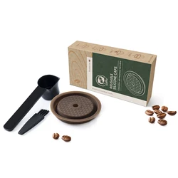 Reusable Silicone Coffee Capsule Cover Lid for Nespresso Vertuo Capsules (1 Cap)