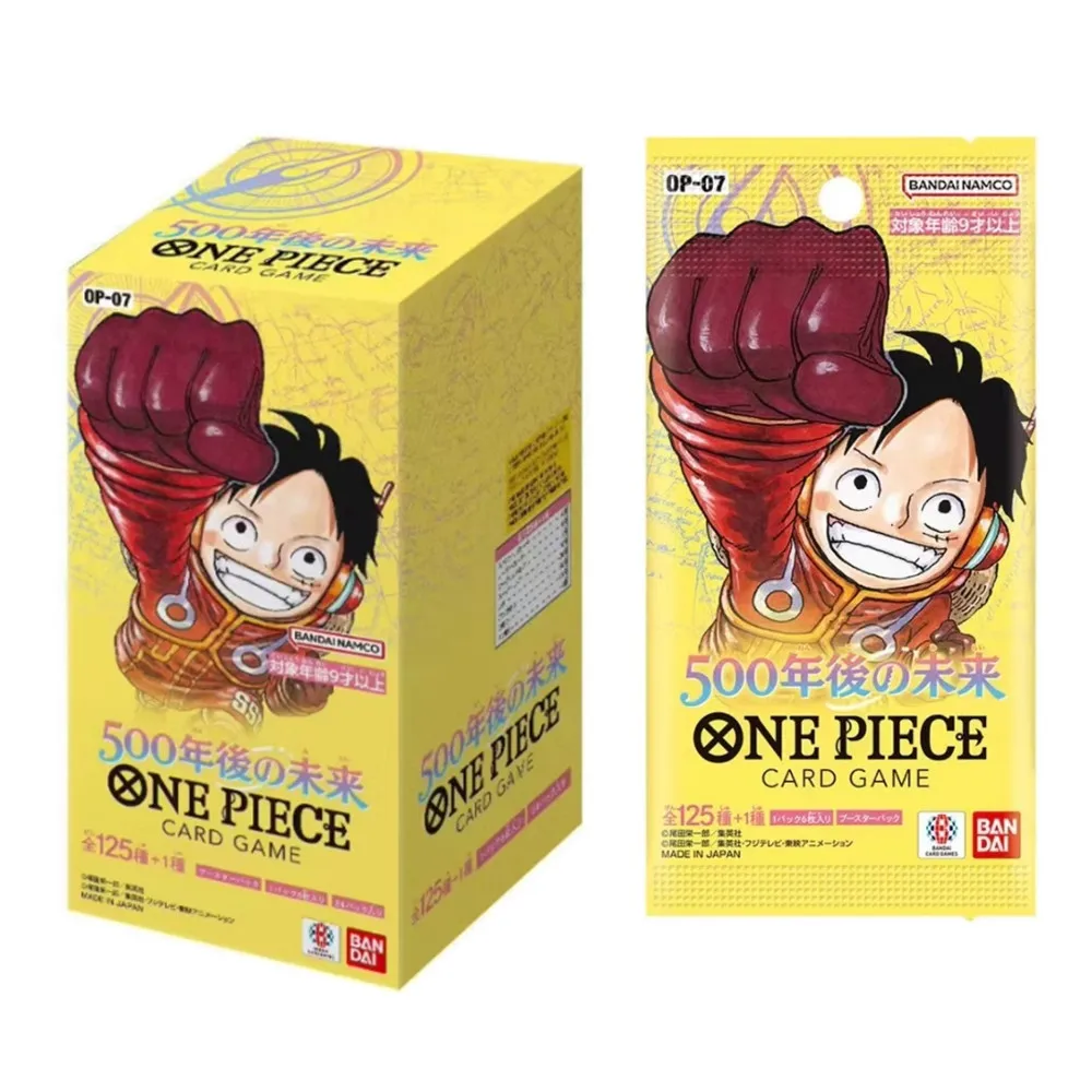 Original Japanese Anime Booster Box One Piece Op-05/06/07 The Future In Five Century Years Collection Rare Closed Gift Box Cards