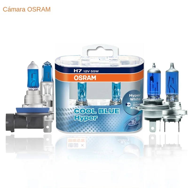 OSRAM-bombilla halógena clásica para faro delantero de coche, lámpara  automática estándar de haz alto/bajo ECE, 9012 HIR2, 12V, 55W, PX22d,  3200K, 1 ud. - AliExpress