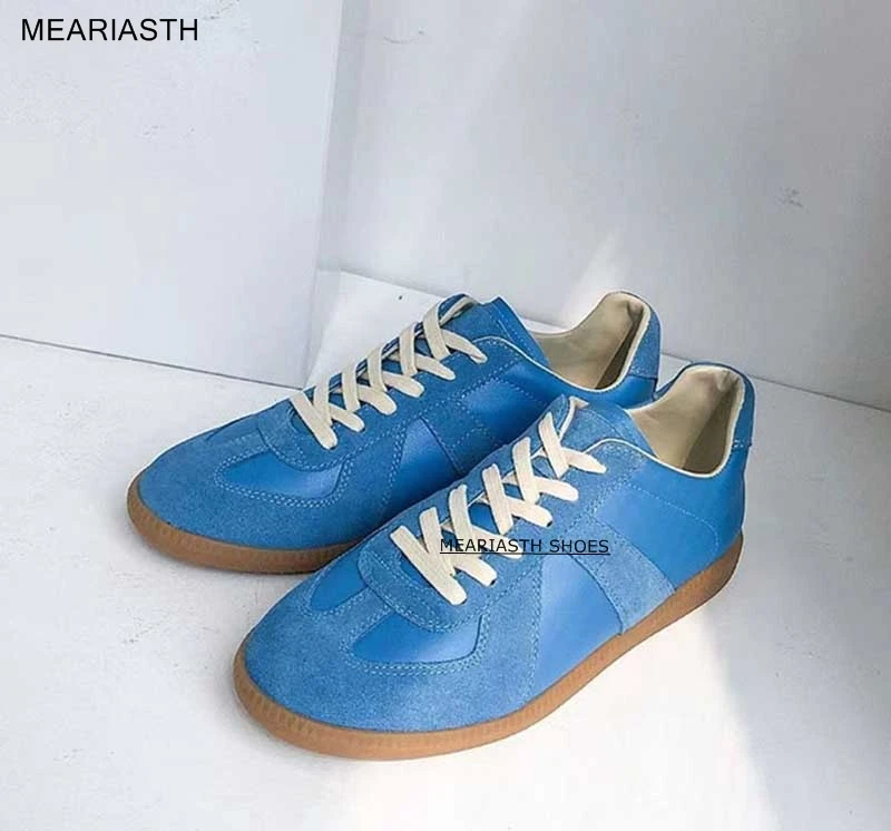 

Men Casual Shoes Flat Outdoor Fashion Lace Up Autumn Spring Leather Low Top Sneakers Male Non-slip Work Breathable Comfortable