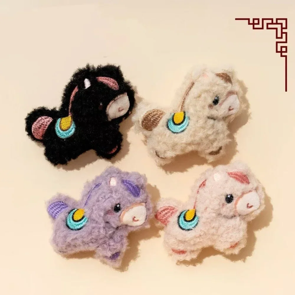 Cute Mini Plush Squeaky Chew Toy for Small Dogs and Puppies – Soft Animal Pet Toy in 4 Colors