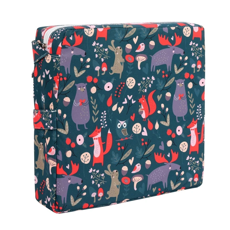 Portable High Chair Pad Booster Travel Dining Room Adjustable Detachable Washable Thicken Sponge for Seat Cushion
