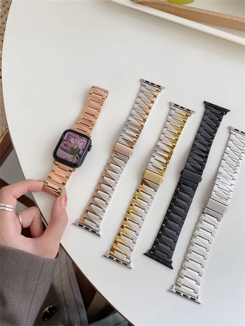 Apple Watch Bracelet Series 7 41mm Woman  Apple Watch Band Series 6 44mm -  Smart - Aliexpress