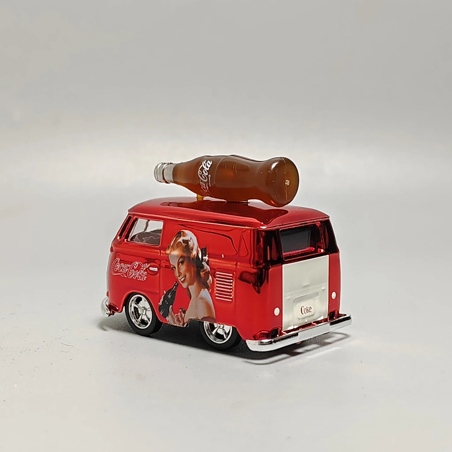 1:64 Scale Diecast Alloy Cola Volkswagen T1 Transport Van Toys Cars Model Classics Nostalgia Adult Gifts Souvenir Static Display 6