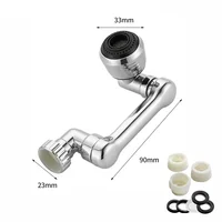 1080° Universal Rotation Faucet Dual Mode Sprayer Head Washbasin Kitchen Robot Arm Extension Faucets Aerator Bathroom Accessory 6