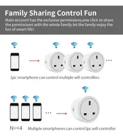 Tuya Wifi 20A UK Smart Plug Mini Power Monitor Socket Remote Vioce App Control Timing Smart Home Work With Google Home Alexa - Image 6