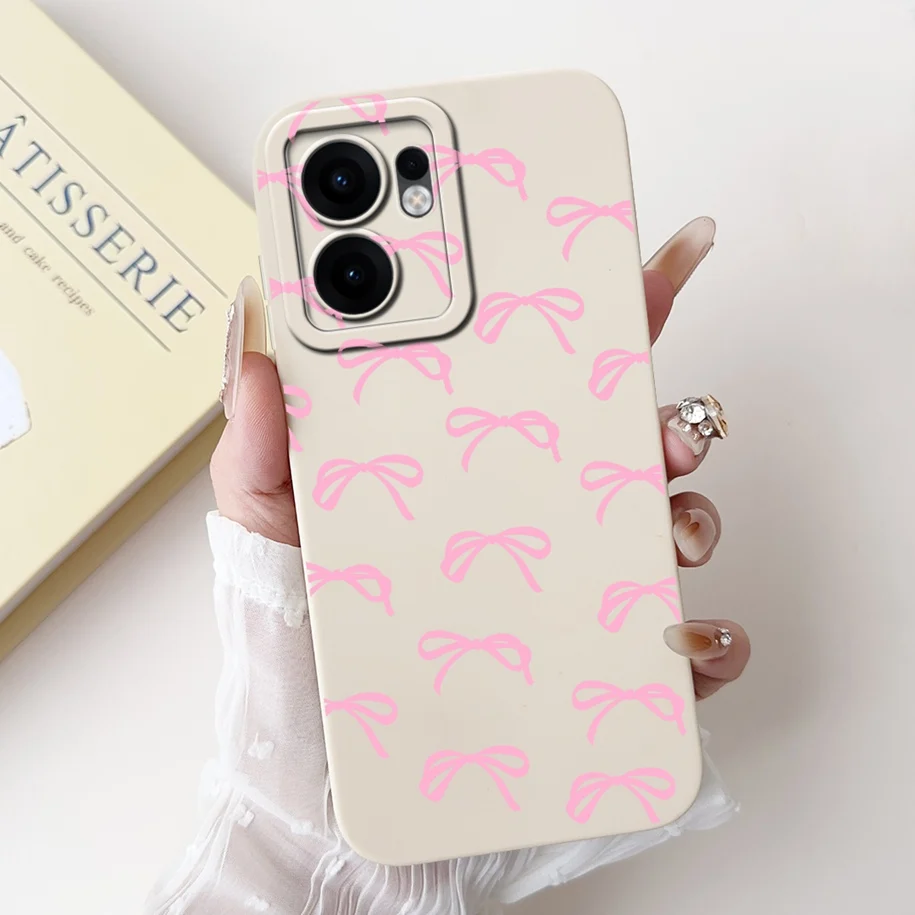 Fashion Bowknot Sunset Soft Silicone Phone Case Cover