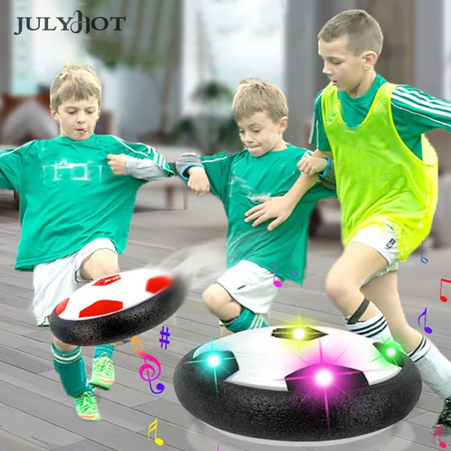 Hover Soccer Ball Boy Toys Light Up LED Soccer Ball Toys Floating Football Indoor Play Children Sport Toys Outdoor Game For Kids