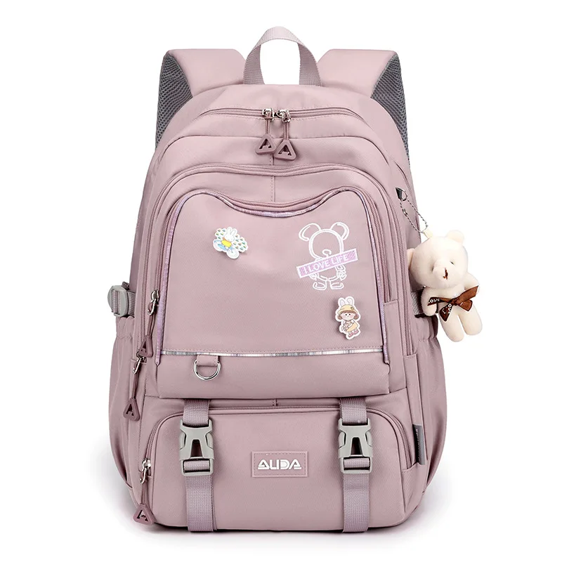 Large Capacity School Bag Teenager Girls Students Backpack Casual