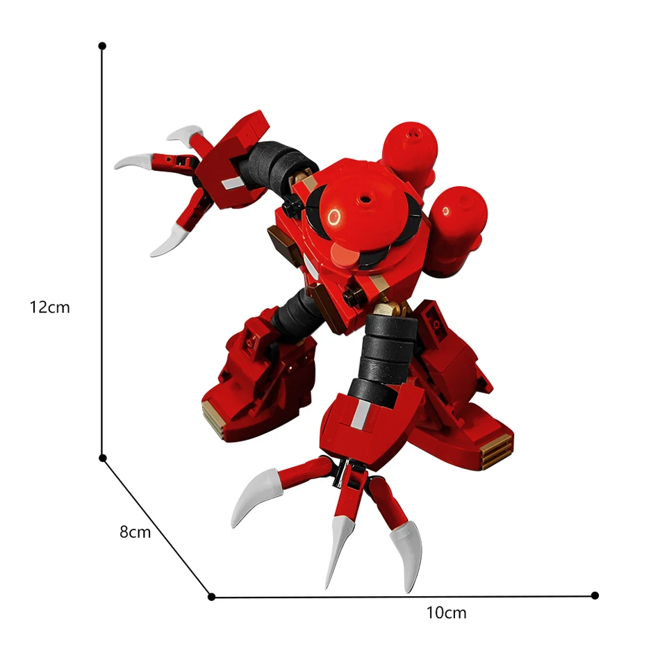 ブロックロボビルド2 MECHA TOYS 中古即納】[TOY]ブロックロボビルダー2 組立トイ プライズ