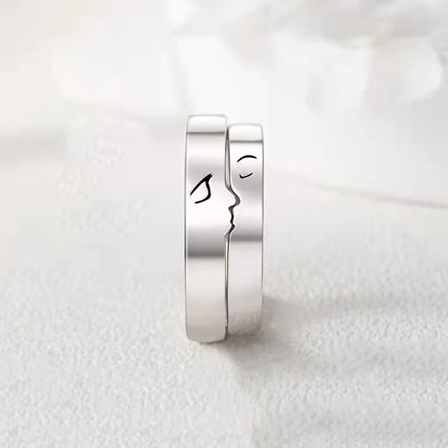 Chandler Stainless Steel Hockey Promise Ring for Couples Craft Your Story  Into a Matching Ring Can Adjustable Ring - AliExpress