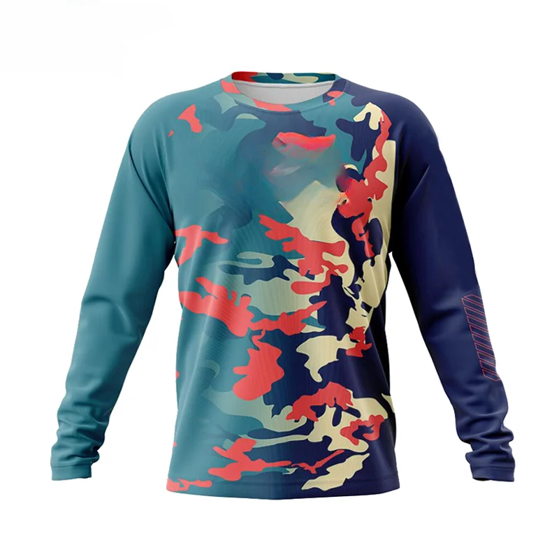 Men's Long Sleeve Performance Shirt 50+ UPF Protection Quick Dry Tops Lightweight Thin Breathable Outdoor Shirts