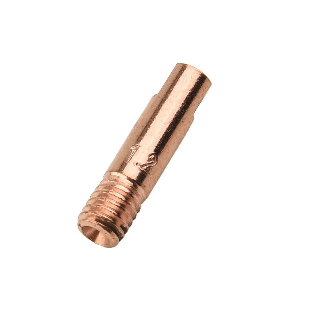 

Tips Holder Gas Kits Set Nozzles Copper 25*6mm 10Pcs 10x 0.8/1.0/1.2mm MB-15AK MIG/MAG Welding Torch Practical