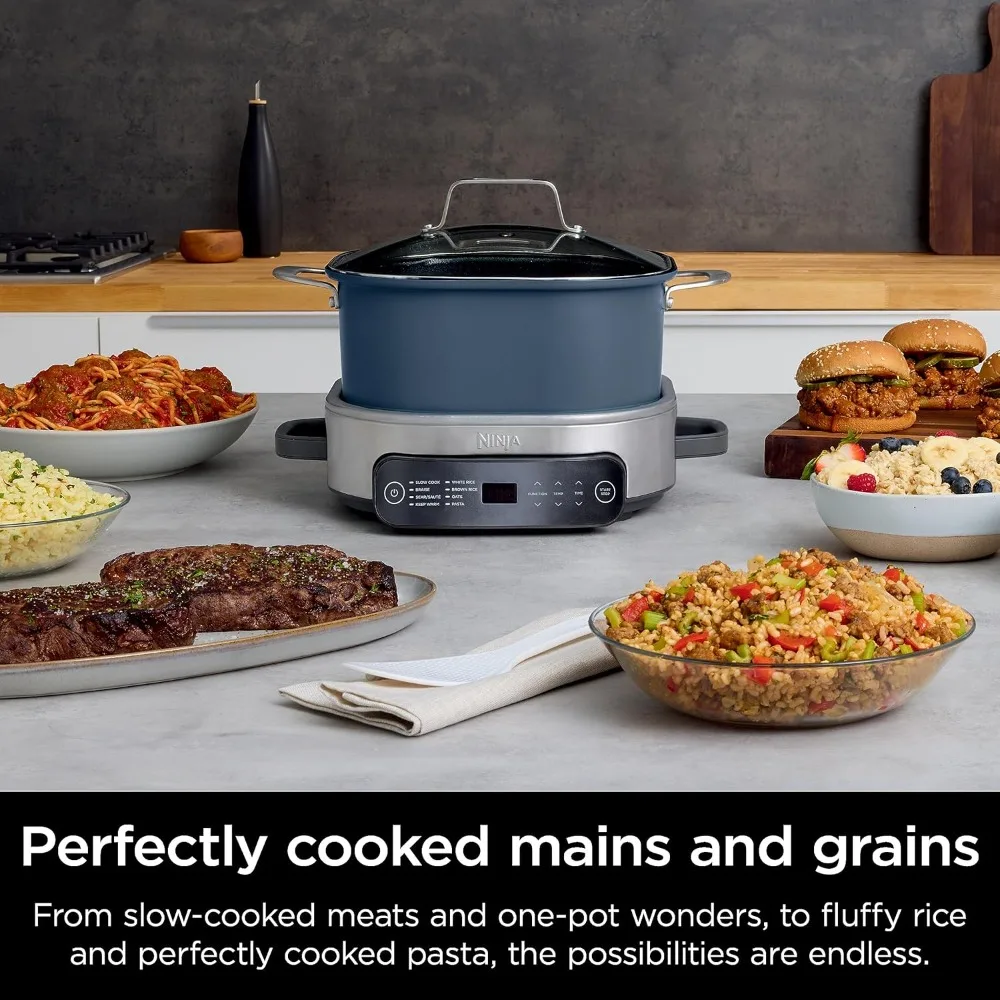 MC1101 Foodi Everyday Possible Cooker Pro, 8-in-1 Versatility, 6.5 QT, One-Pot Cooking, Replaces 10 Cooking Tools