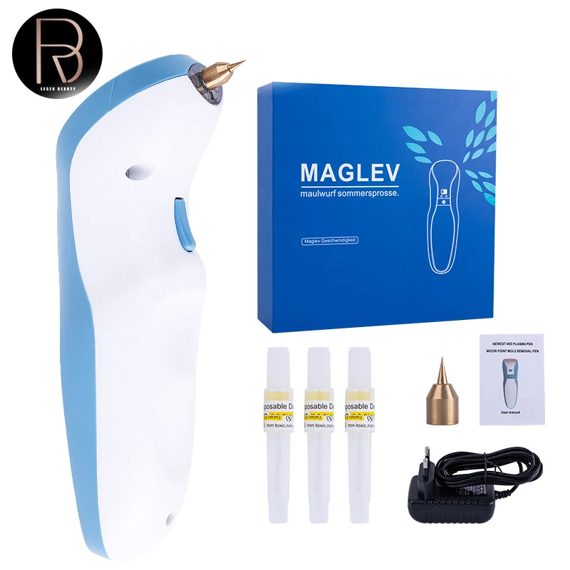 LCD Laser Plasma Pen Skin Tag Remover Kit Freckle Black Dot Papilloma Warts Mole Pimples Tattoo Remaval Beauty Care Tool Device