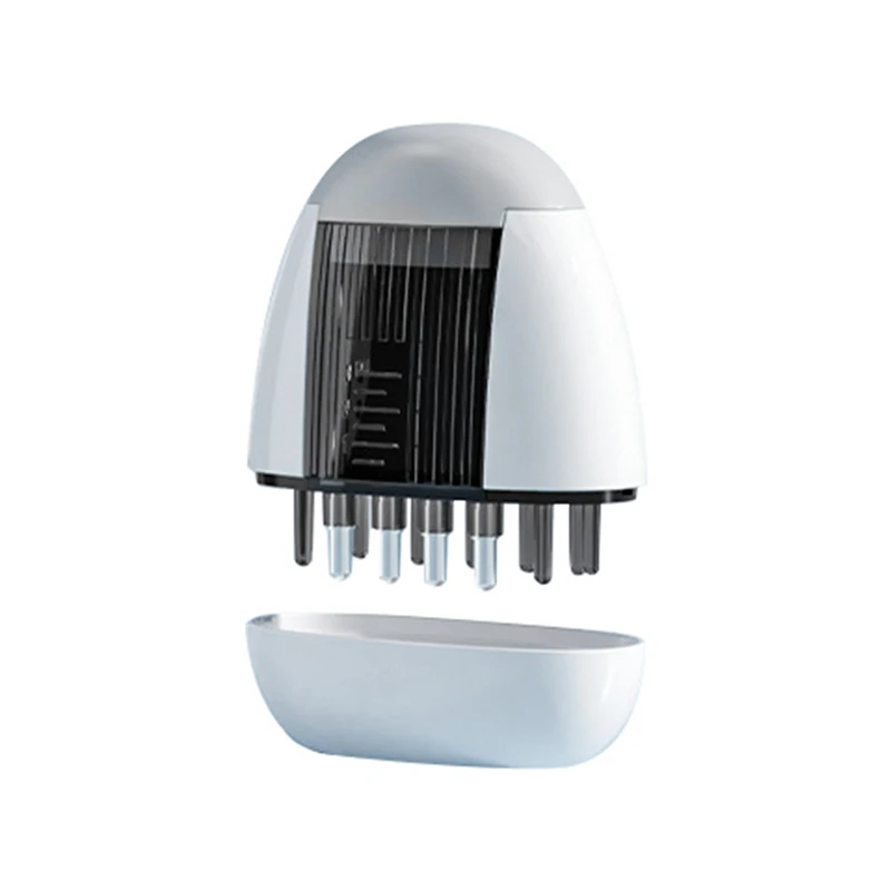 For Hair Growth Serum Oil Nourish Mini Scalp Medicine Comb Hair Head Massager Electric Scalp Applicator 1Set
