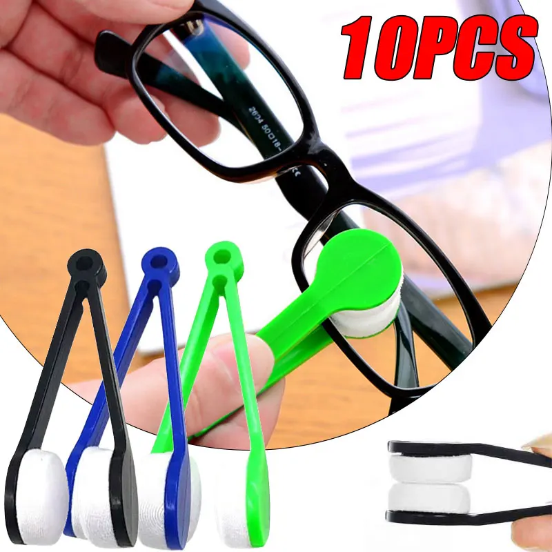 

10/5/1pcs Portable Multifunctional Glasses Cleaning Rub Eyeglass Sunglasses Spectacles Microfiber Cleaning Brushes Wiping Tools