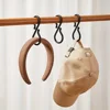 3pcs S-Shaped Hook Soft Buckle Design Portable Multi-purpose Easy Twist Hanging Hook Kitchen Bathroom Bag Clothes Hanging Rack 3
