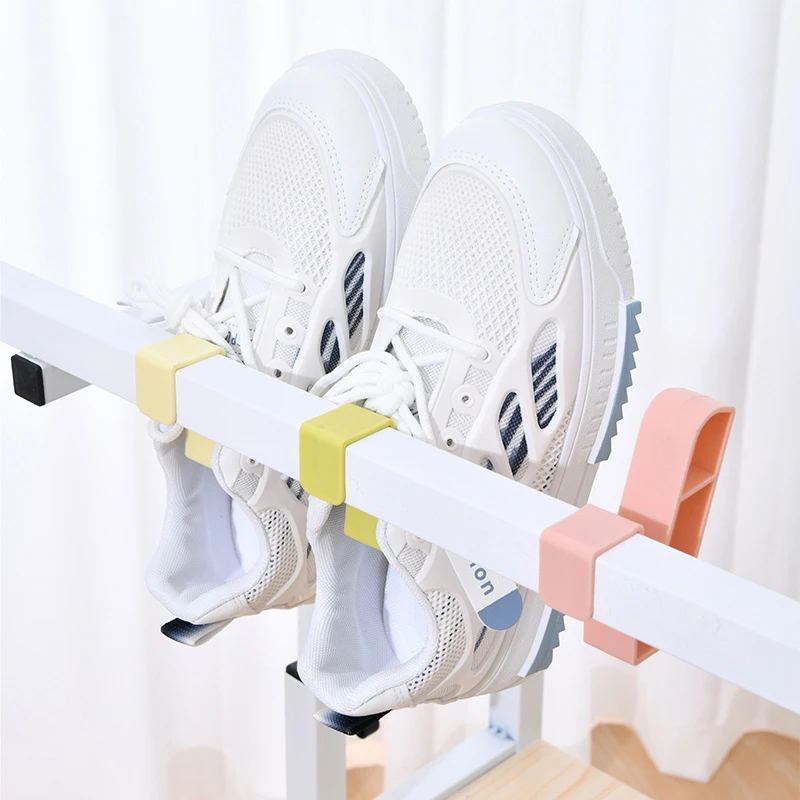 Shoe Drying Rack Hangable Slipper Drying Rack Wall Shoes Storage Holder Slippers Display Hook Shelf For Basketball Shoes