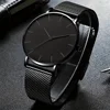 Minimalist Fashion Casual Watch Women Steel Hour Reloj Mujer Quartz Wristwatch Simple Montre Femme Mesh Stainless Steel Bracelet 1