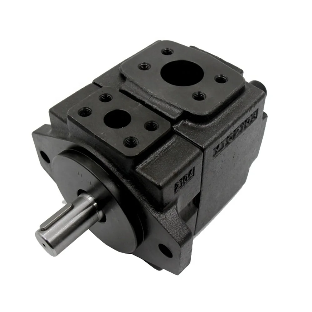 PV2R Single Vane Pump Fixed Displacement Pumps PV2R1 -*-F-RAA Type High Pressure 16Mpa for Machine Hydraulic Systems f12 fixed displacement motor hydraulic pilot motor double triple tandem gear pump