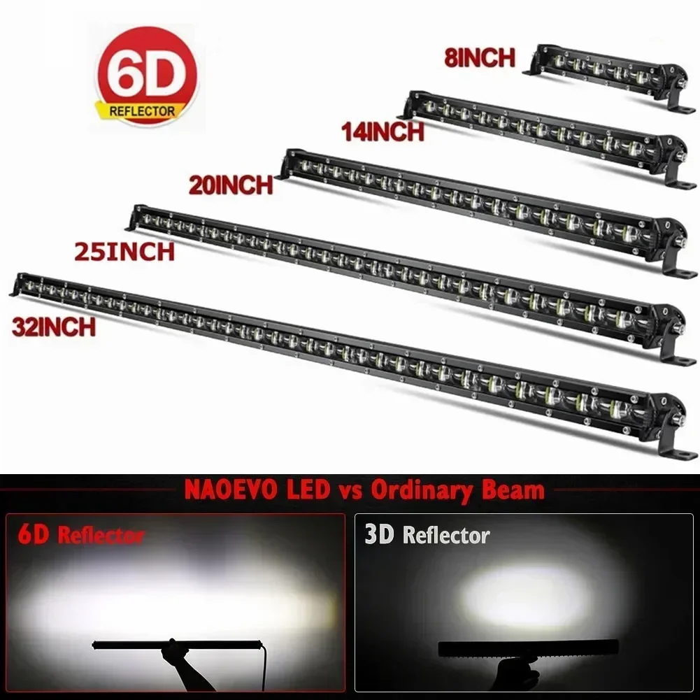 6D Ultra LED Light Bar 6