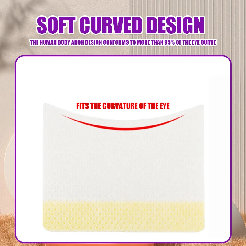 200PCS Disposable Eyelash Remover Cotton Pads Sticker For Removing Under Eye Pads Patches For Makeup Extension Tool_voghion.com