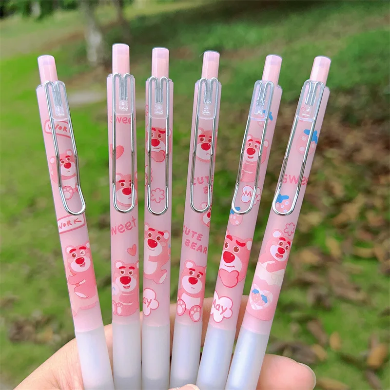 Yatniee 6pc Kawaii Pens Stationery Supplies Office Accessories Aesthetic  Stationery Japanese Stationery Kawaii Things For School - AliExpress