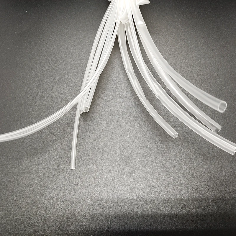 10m 투명 열수축 튜브 슬리브 랩 와이어 키트 2:1 케이블 절연 폴리올레핀 투명 열수축 튜브 1-50mm