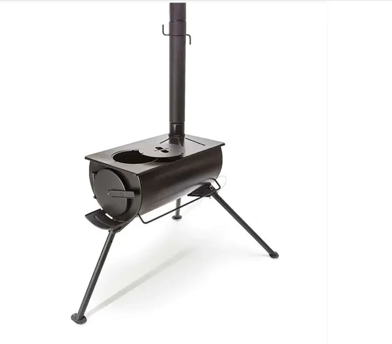 

Portable and Stable Outdoor Camping Bell Tent Stove for Heating/Cooking