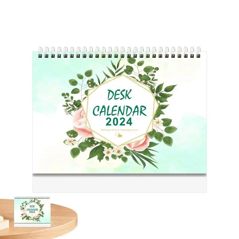 

2024 Desk Calendar Wall Calendar With Perforated Paper January 2024 December 2024 Cute Desk Decor Schedule Pad Calendar For