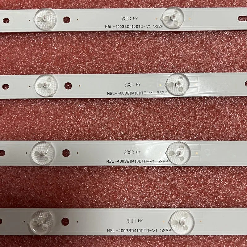 Barra para Bauhn Pces Retroiluminação B40-63uhdf Cv9203h-a42 td Sistemas K40dlt1f Mbl-40038d410dt0-v1 Kit 4 10led - Image 3