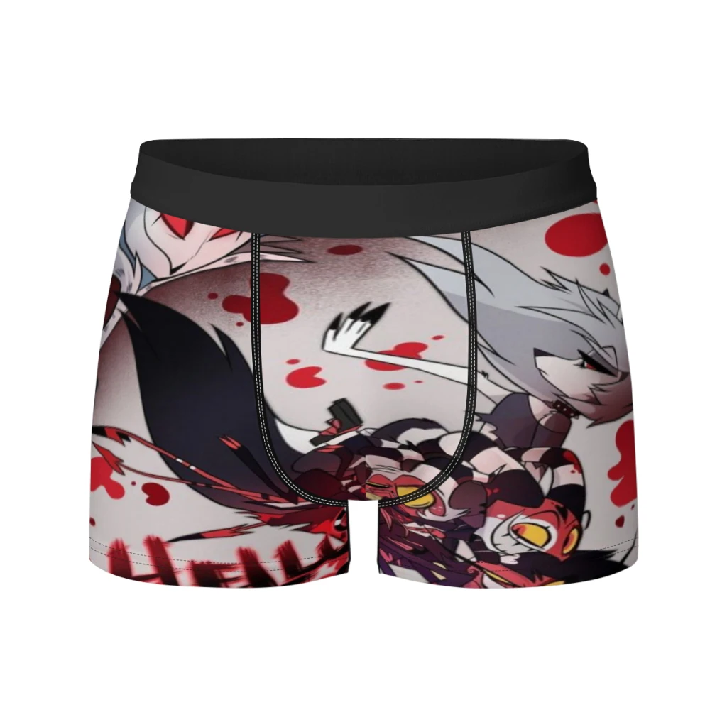 thumbnail image 1 of Hazbin-Hotel Boxer Calzoncillos para hombre Calzoncillos tipo bóxer transpirables para hombre Ropa interior para hombre, 1 of 5
