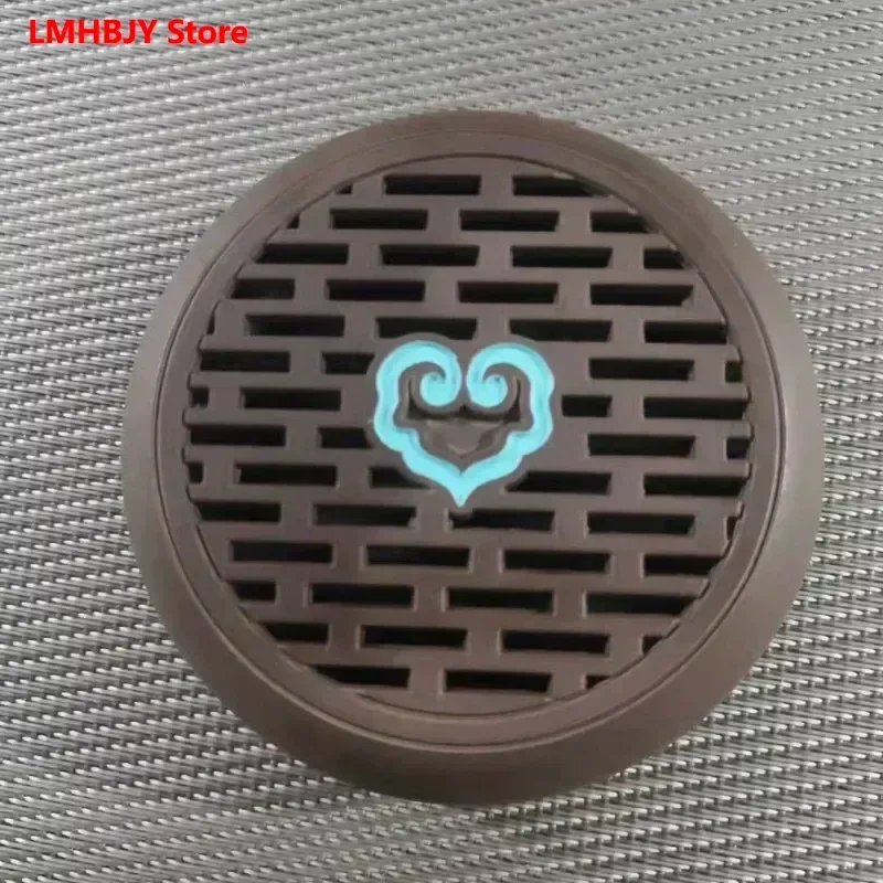 

LMHBJY Creative Tea Ceremony Incense Oven Decoration with Round Alloy Incense Plate Decoration
