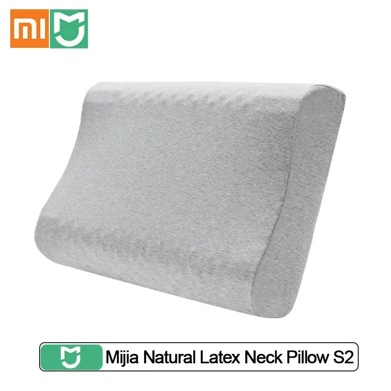 Xiaomi Mijia Natural Latex Neck Pillow Pro Full Pillow Circulation Ventilation Outer Pillowcase Removable Washable Antibacterial